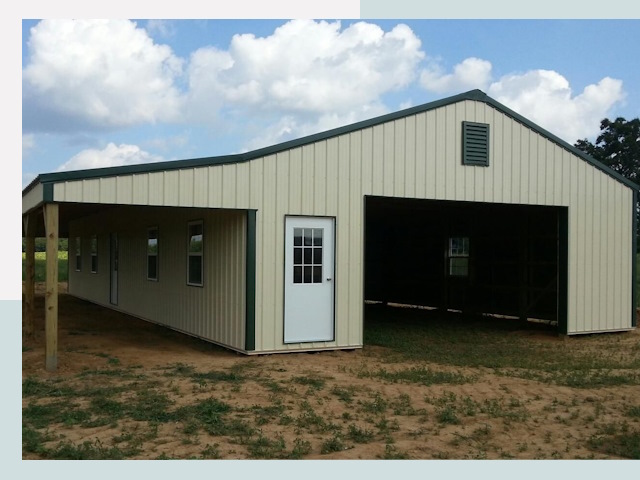 Строительство конюшен в Назрани