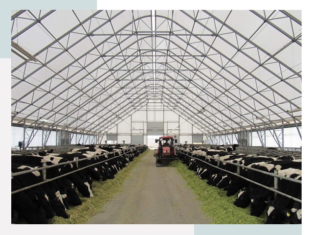 Тентовые коровники в Назрани от 616 руб. - Надежно и доступно