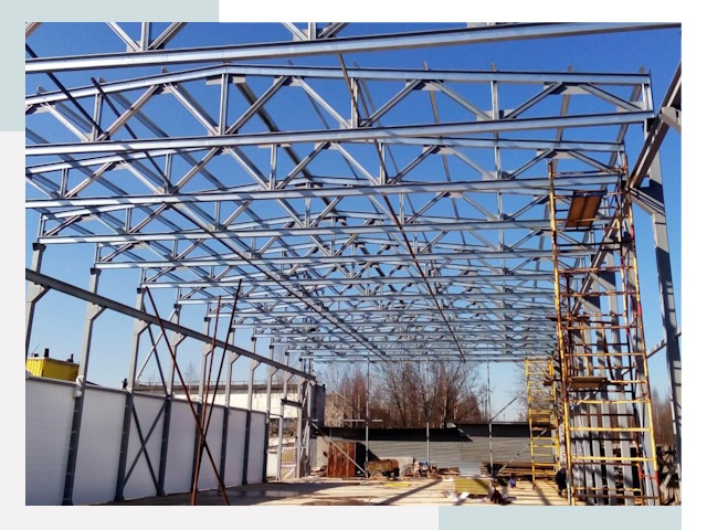 Строительство цехов в Назрань от 616 руб. под ключ