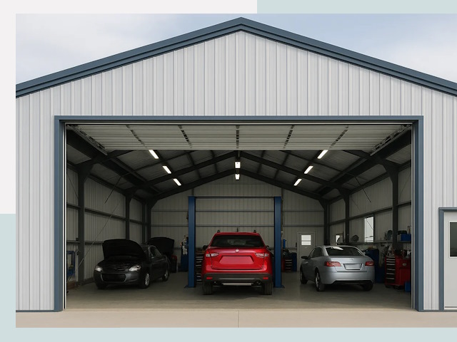 Ангары из сэндвич панелей от 616 руб. в Назрань