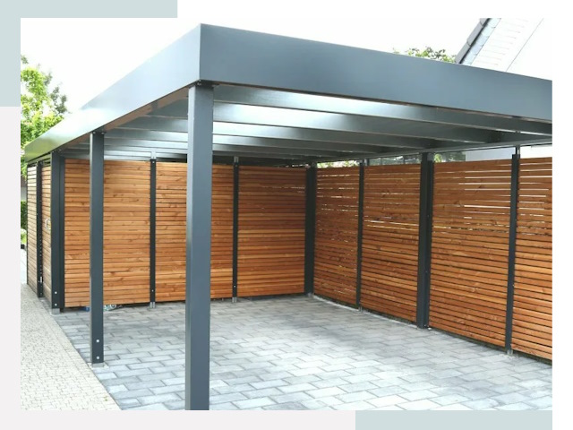 Навесы для парковки в Назрани