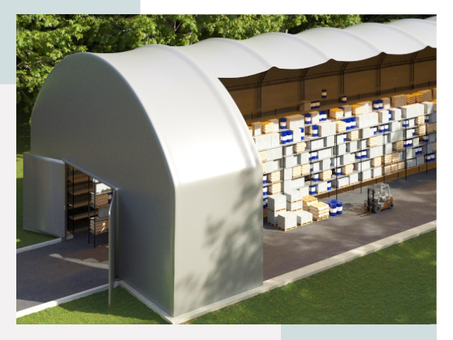 Тентовые ангары в Назрани