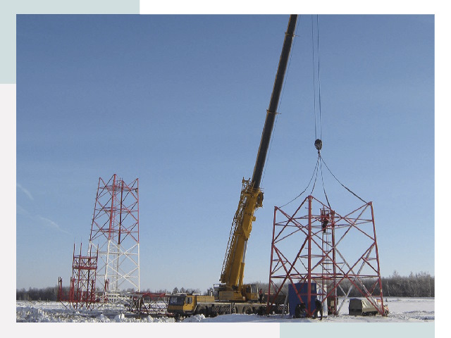 Монтаж вышек связи в Назрани