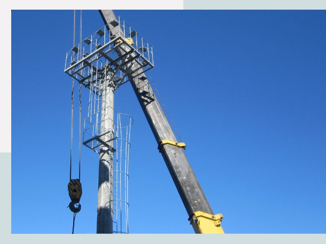 Монтаж осветительных мачт в Назрань от 616 руб.