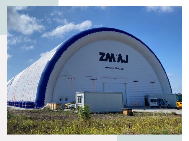 Брендирование ангаров в Назрани