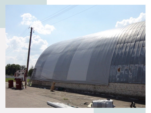 Ремонт ангаров в Назрани