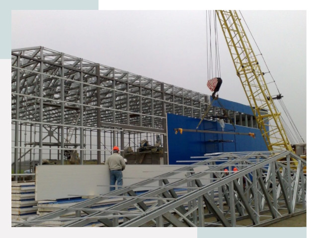 Монтаж ангаров в Назрани