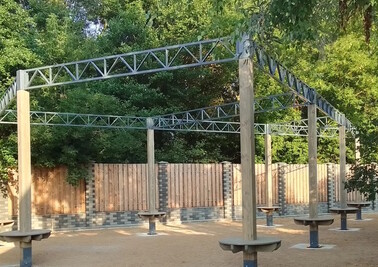 Терраса из металлоконструкций под ключ, проектирование, изготовление и монтаж от СтальСтрой-Нзр